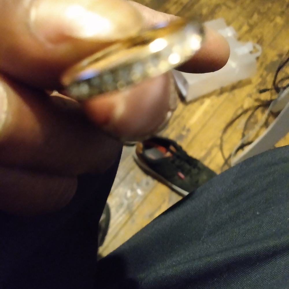 Diamond golf ring
